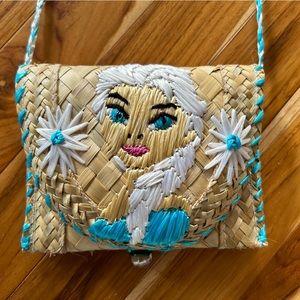 Disneys Frozen Elsa straw purse